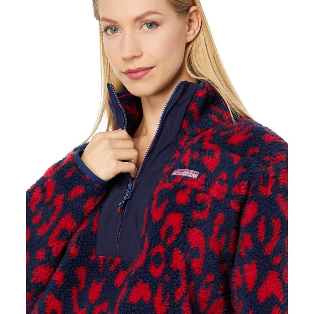 Vineyard Vines $178 Sherpa Fair Isle Deep Bay Popover Sz 2X NWT! - Picture 6 of 8